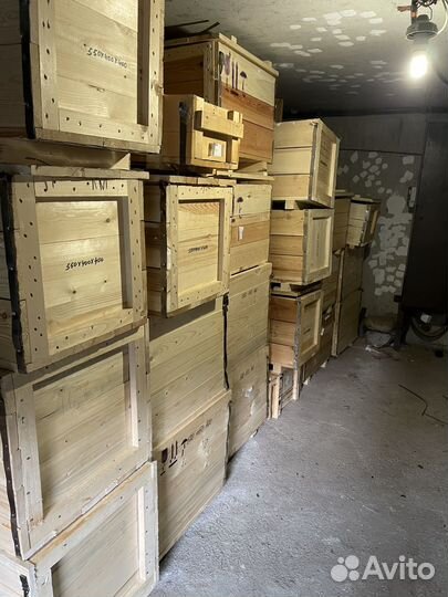 Деревянные ящики