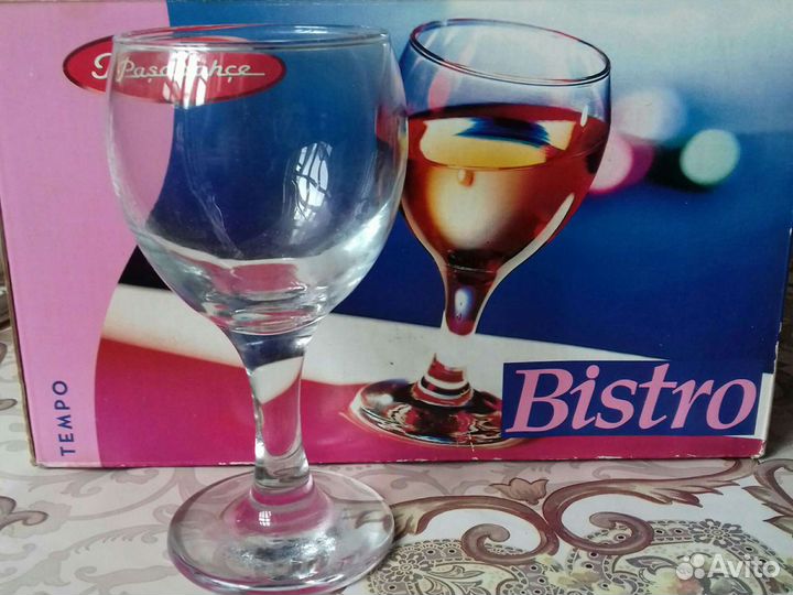 Бокалы для вина новые