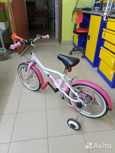 Детский велосипед B'twin 500 docto girl 16