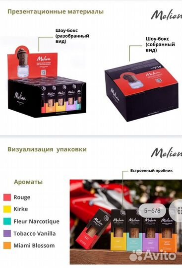 Автопарфюм, парфюм спрей, оптом. Meilleur / Melien