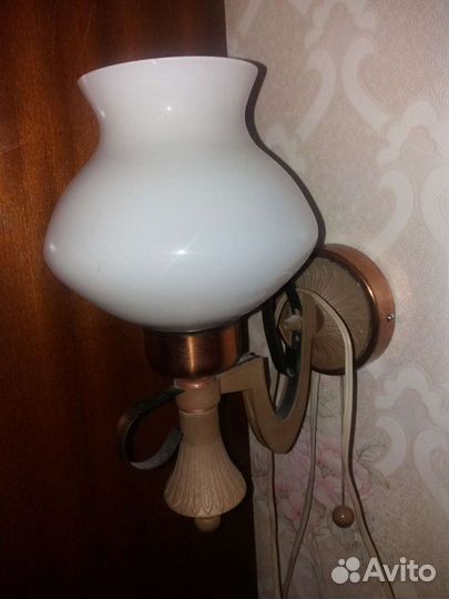 Светильник бра СССР винтаж ретро
