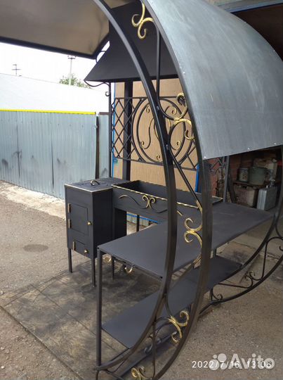 Мангал дачный кованный