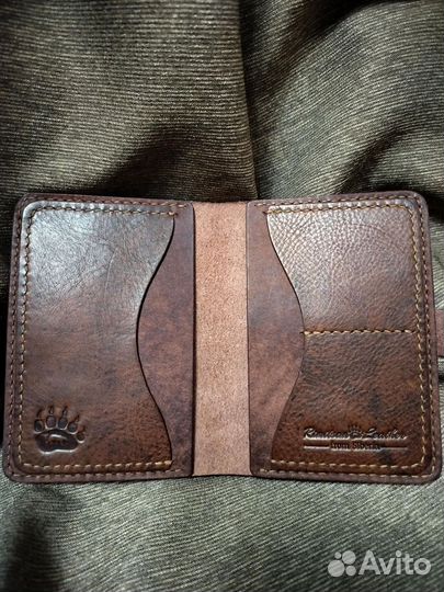 Кошелек портмоне мужской. Ручная работа