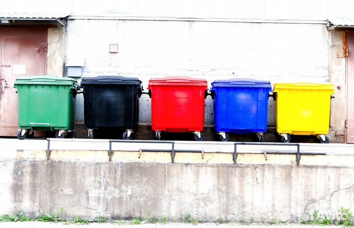 Пластиковый контейнер 1100л