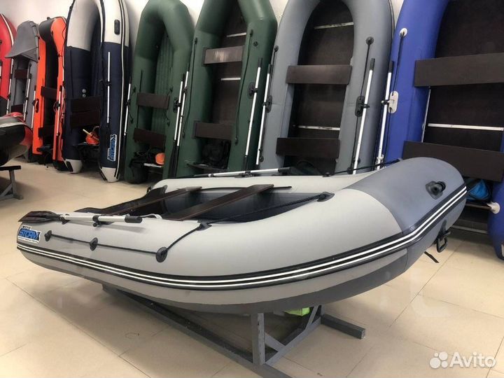 Лодка пвх Stormline Classic Air 335 сер.-графит
