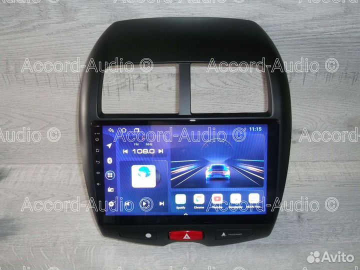 Магнитола 2DIN Peugeot 4008 Android GPS WiFi