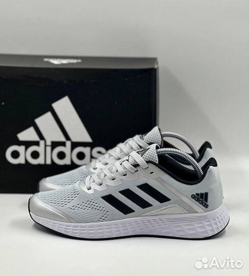 Кроссовки мужские серые Adidas новые 41-45р