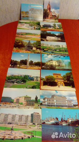 Наборы открыток СССР, серия Города