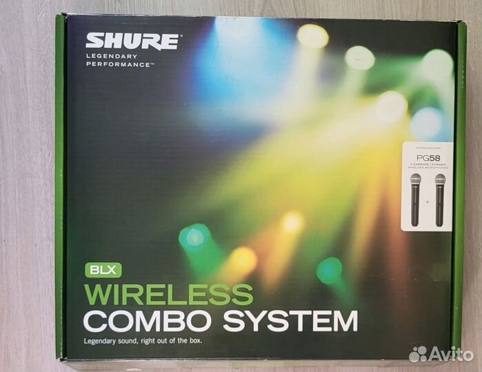 Shure BLX288E/PG58-M17
