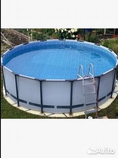 Каркасный бассейн 366 на 122, 457/122