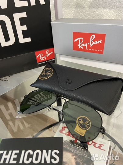Очки ray ban aviator оригинал