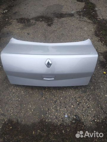 Renault megane 2 крышка багажника
