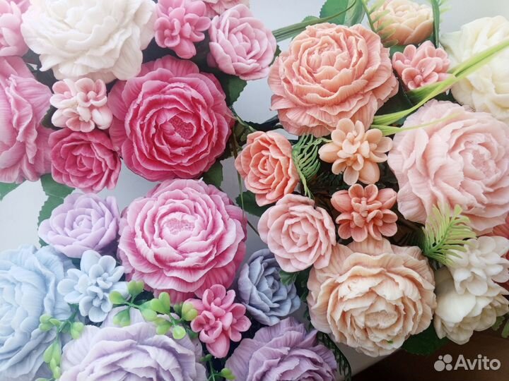 Букет цветов из мыла. Возможен повтор