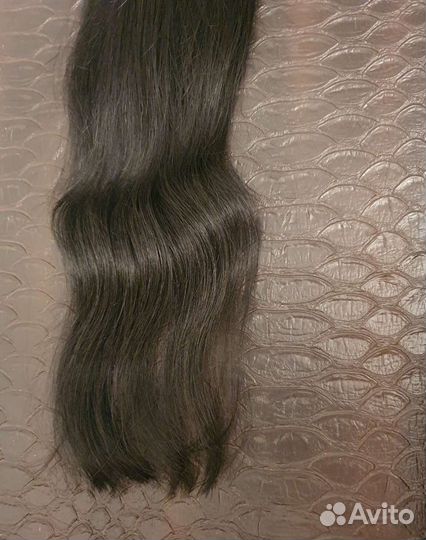 Срез славянских волос 70 см волна