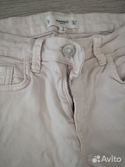 Джинсы женские узкие mango