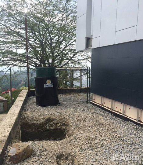 Установка септика под ключ