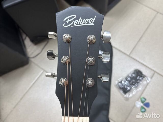 Гитара Belucci для обучения (комплект) объявление продам