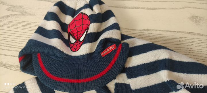 Комплект шапка+шарф