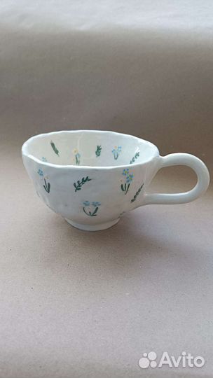 Кружка керамическая ручная работа