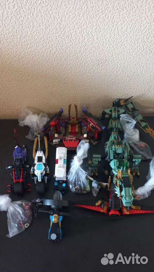 Лего ниндзяго,лот номер-1;6-наборов