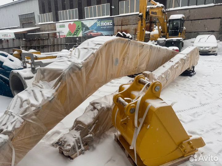 Длинная стрела на Sany SY215