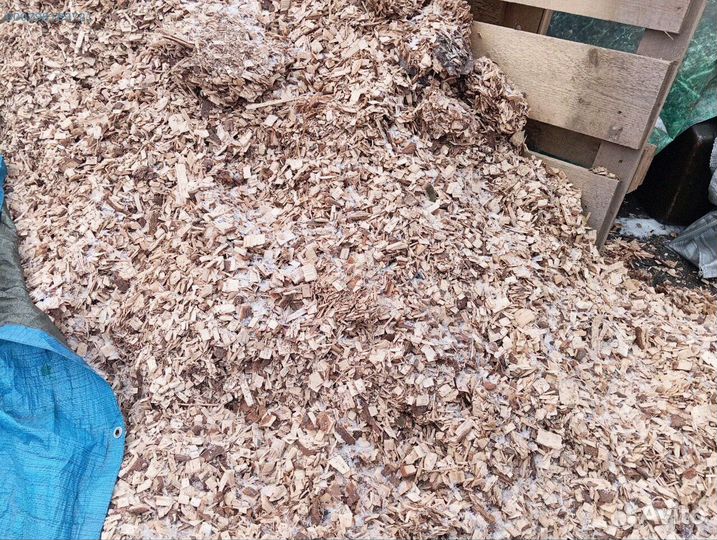 Мешки с декоративной щепой для ландшафта