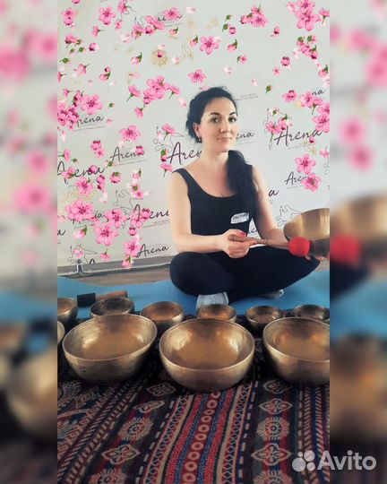 Виброакустический Массаж тибетской чашей