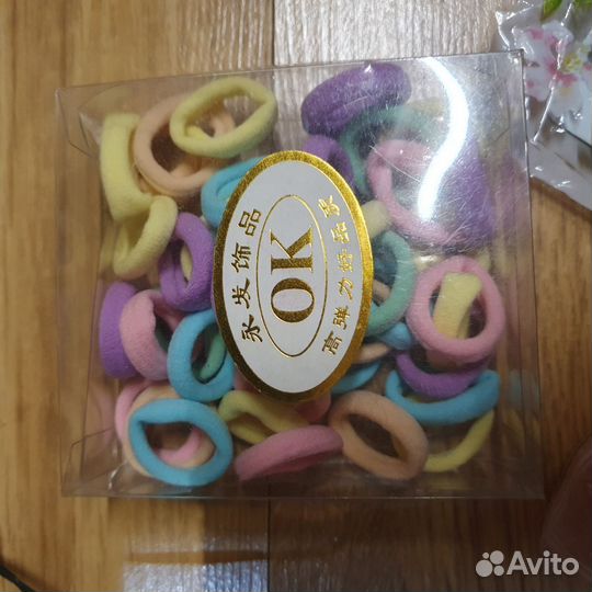 Заколки резинк