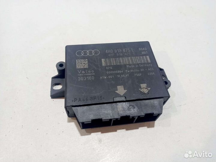 Блок парктроников D4 ауди а8 audi s8