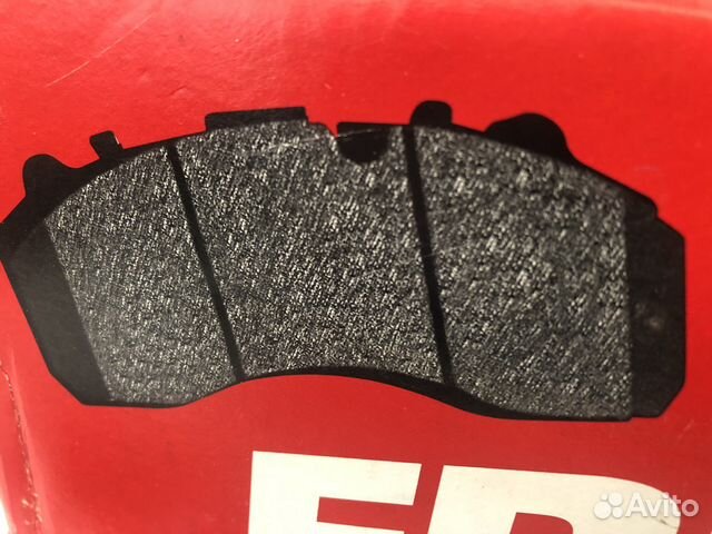 Колодки тормозные дисковые 29228 оси BPW (fritec)