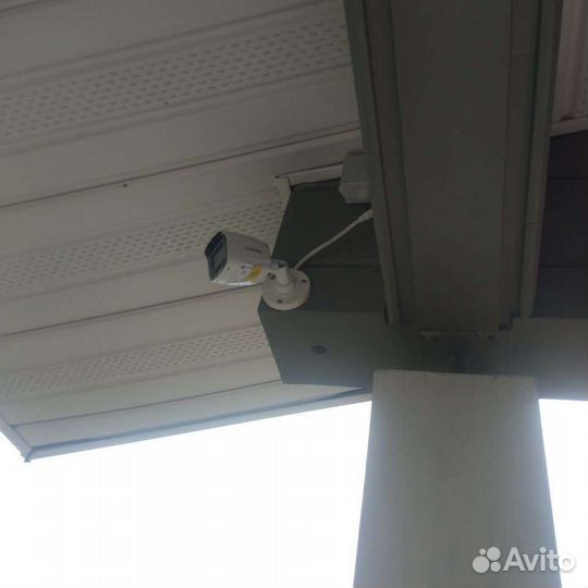 Камера видео наблюдения установка