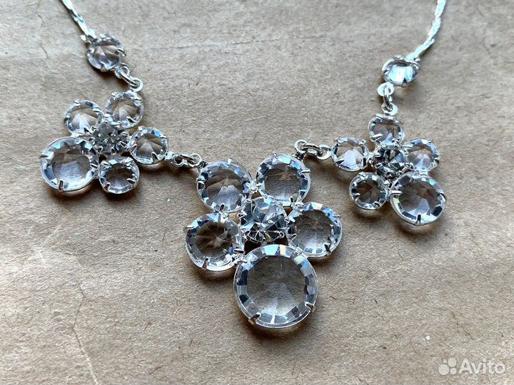 Колье Сваровски JBX Bijoux Чешская бижутерия