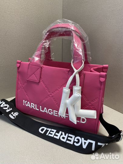 Сумка женская Karl lagerfeld розовая