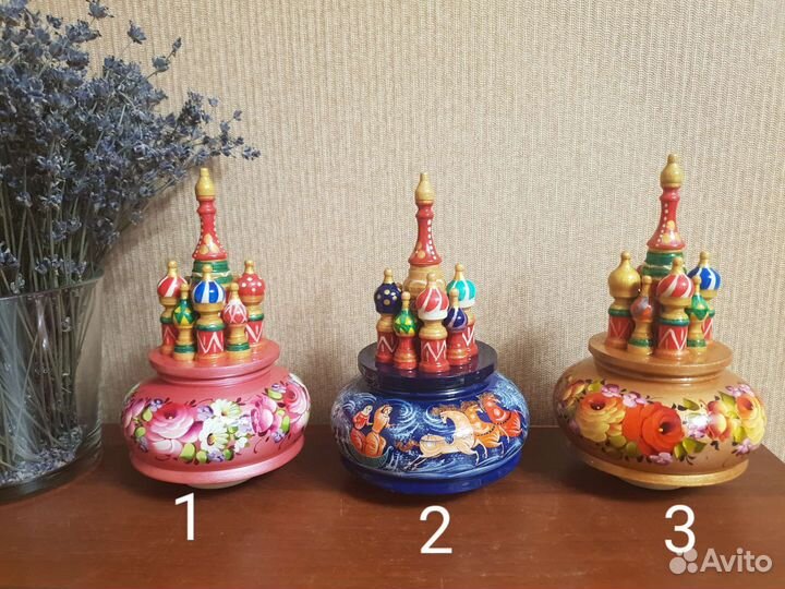 Музыкальная шкатулка кремль