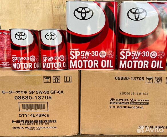 Масло моторное toyota 5w30 купить в Омске | Авито