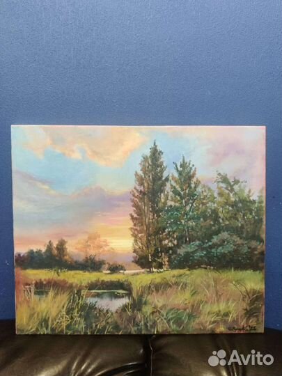 Картина маслом пейзаж
