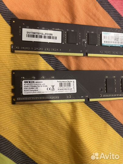 Оперативная память ddr4 8gb 2133