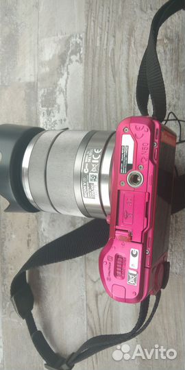 Sony nex c3 c блендой,красный