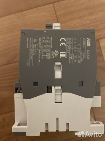 Контактор abb