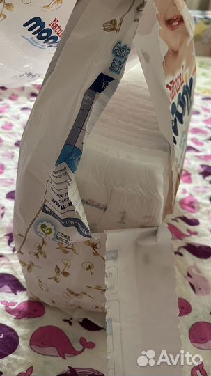 Подгузники moony Natural L