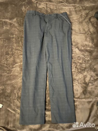 Серые брюки Uniqlo