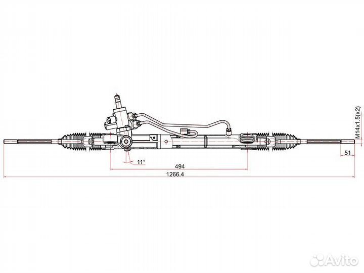Топливная рейка Honda Cr-V 2006-2012