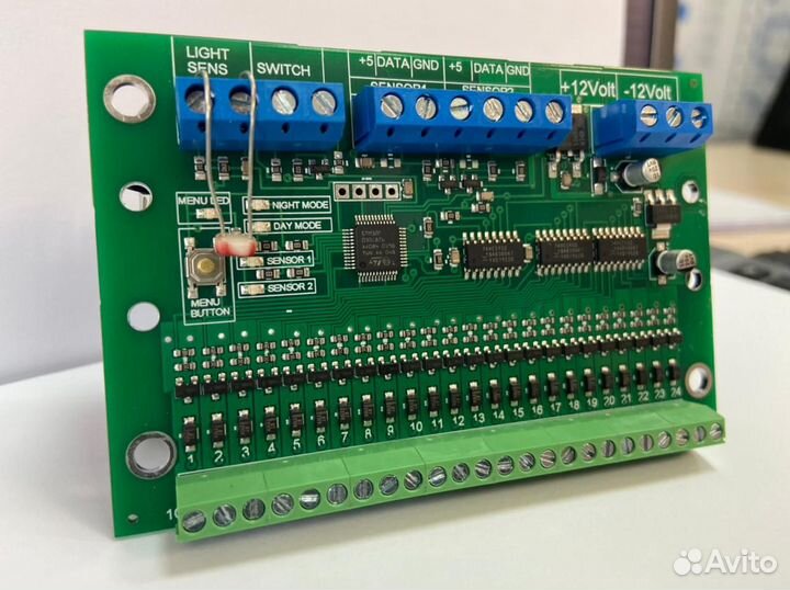 Автоматическая подсветка лестницы. Бегущий огонь