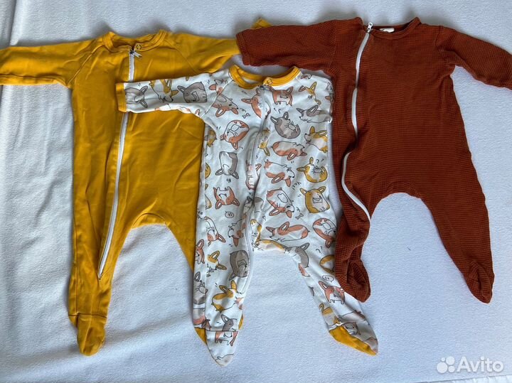 Пакет одежды на малыша 68-74