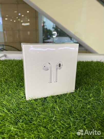 Беспроводные наушники air pods 2 lux copy новые