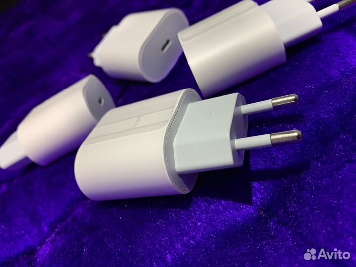 Быстрая зарядка для iPhone Кабель+Адаптер