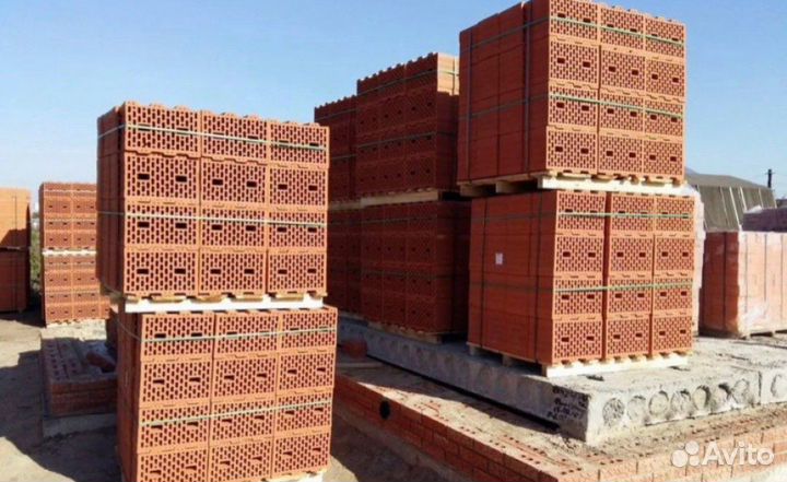 Керамические блоки. Доставка с завода