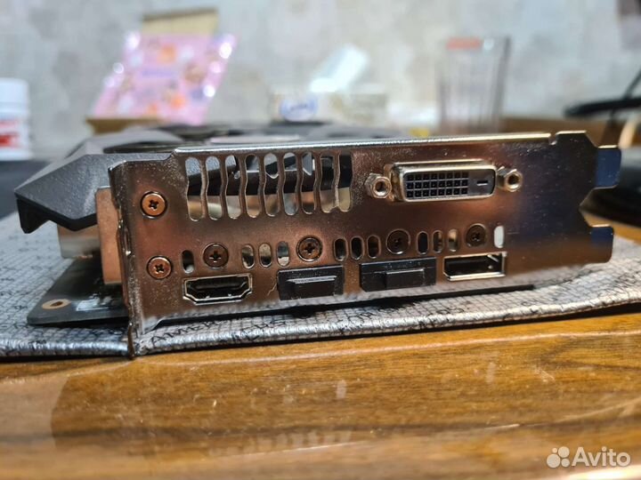 Видеокарта gtx 1060 6gb asus strix