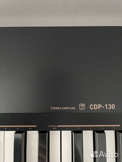 Цифровое пианино casio cdp 130