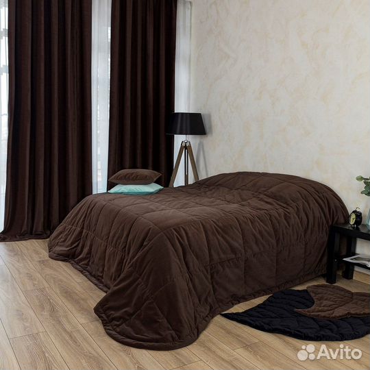 Покрывало Богема шоколад новое плед на кровать